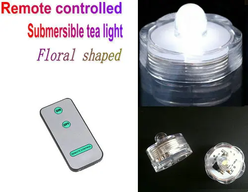 36 шт./лот с пультом дистанционного управления цветочный подводный ваза