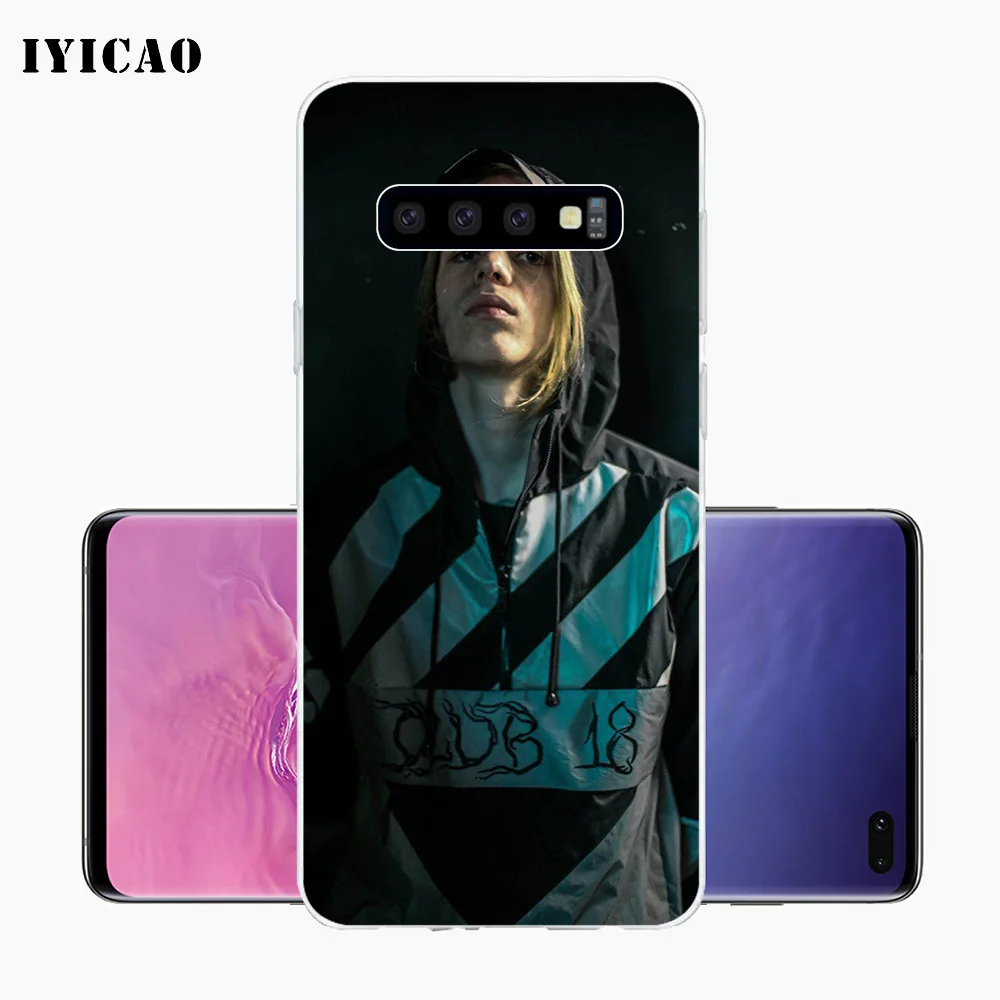 Силиконовый чехол для телефона IYICAO мягкий из ТПУ Samsung Galaxy S10e S10 S9 S8 Plus S7 Edge |