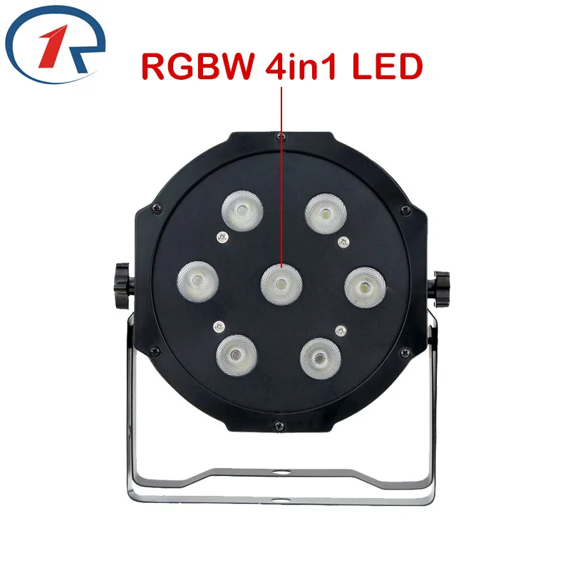 ZjRight 4 шт./лот высокой мощности 70 Вт светодиодные прожекторы DMX512 со звуковым