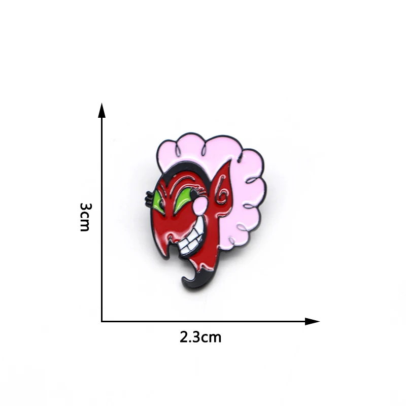 100 шт./лот, забавные Броши Powerpuff, эмалированная булавка для девочек, булавка на лацкане, шляпа/булавки "сумка", джинсовая куртка, Женская Брошь, значок SC4387