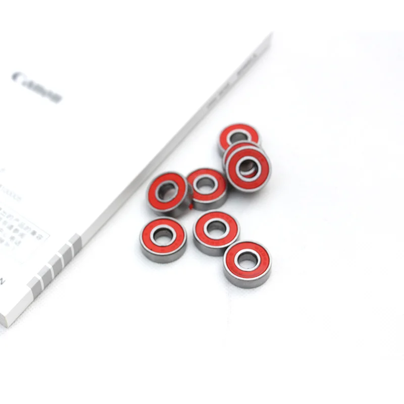 Лидер продаж стильный красный подшипник для скейтборда 608 фотоподшипник скутера