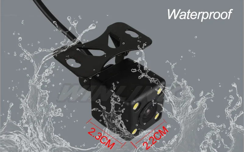 Автомобильная Камера Заднего Вида Новый Водонепроницаемый HD CCD Ночного Видения