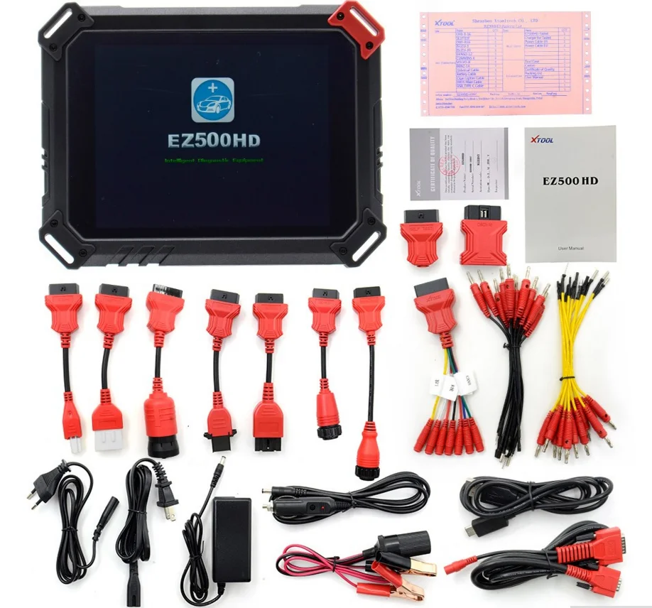 XTOOL диагностический инструмент EZ500 HD автомобильные инструменты ключ программист