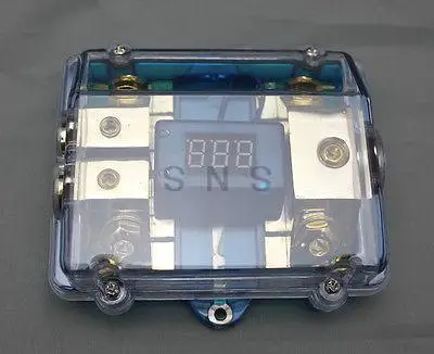 БЕСПЛАТНО 4 ШТ. ANL 100A ДВОЙНОЙ ЦИФРОВОЙ PLATINUM DIST БЛОК 0 ДАТЧИК FUSE HOLDER | Строительство и