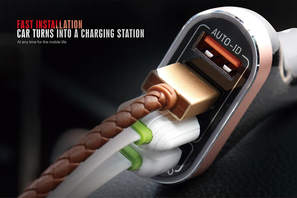 Горячий Универсальный 5 V 4 2 USB 12 V 24 V адаптер батарея автомобильное зарядное устройство 2a 3,0 быстрая розетка Быстрая зарядка для смартфона samsung 8 Iphone