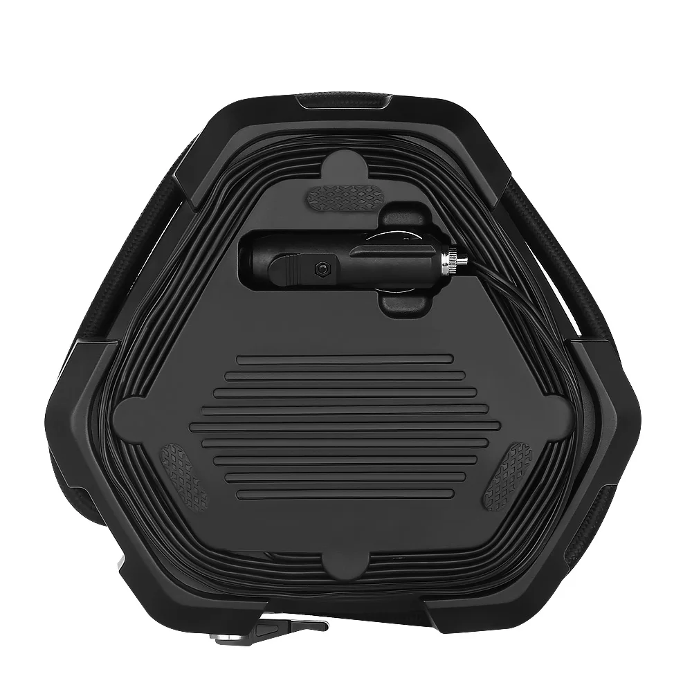 Цифровой насос для накачивания велосипедных шин DC 12 вольт автомобильный