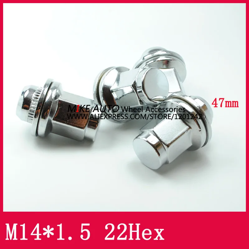 4 шт. M14x1.5 колеса MAG гайка с шайбой hex22мм для Toyota FJ Cruiser Tundra Land cruiser|mag wheel nuts|wheel nuts