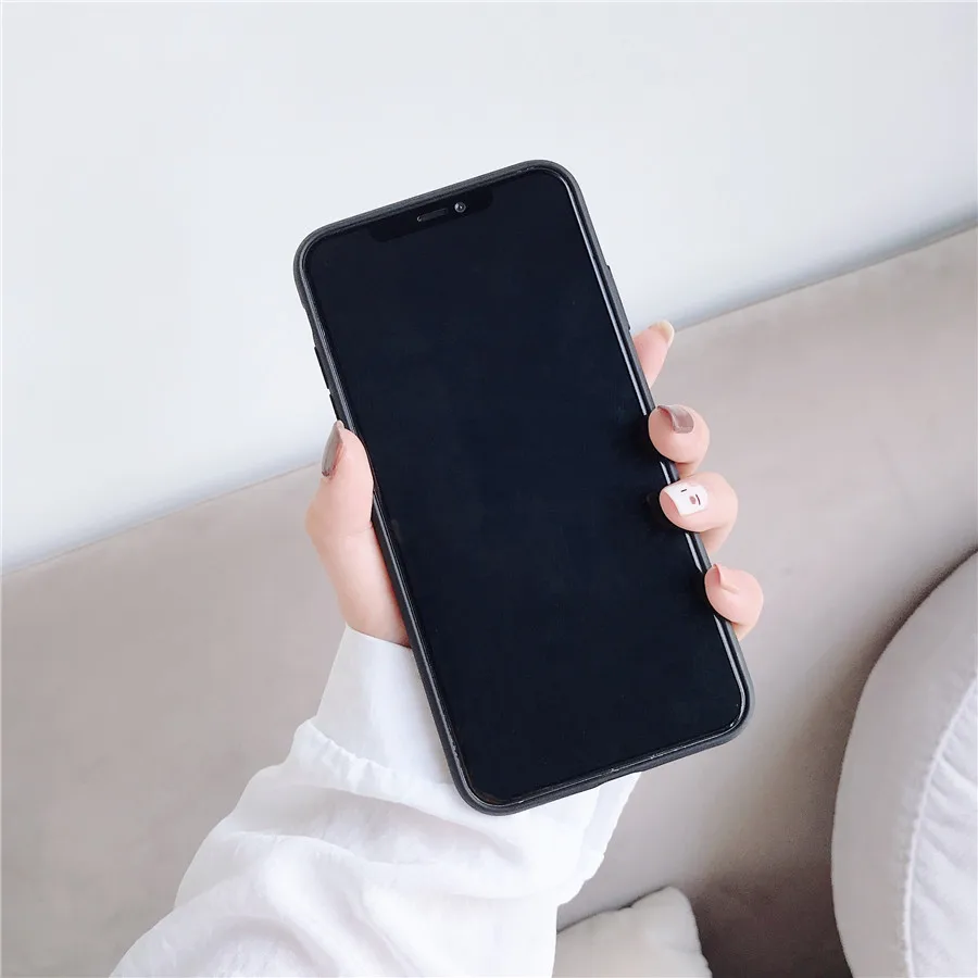 Cover Simple Black and White Series For huawei honor 8c Soft TPU Border Phone Protective Case Huawei Honor 8C |