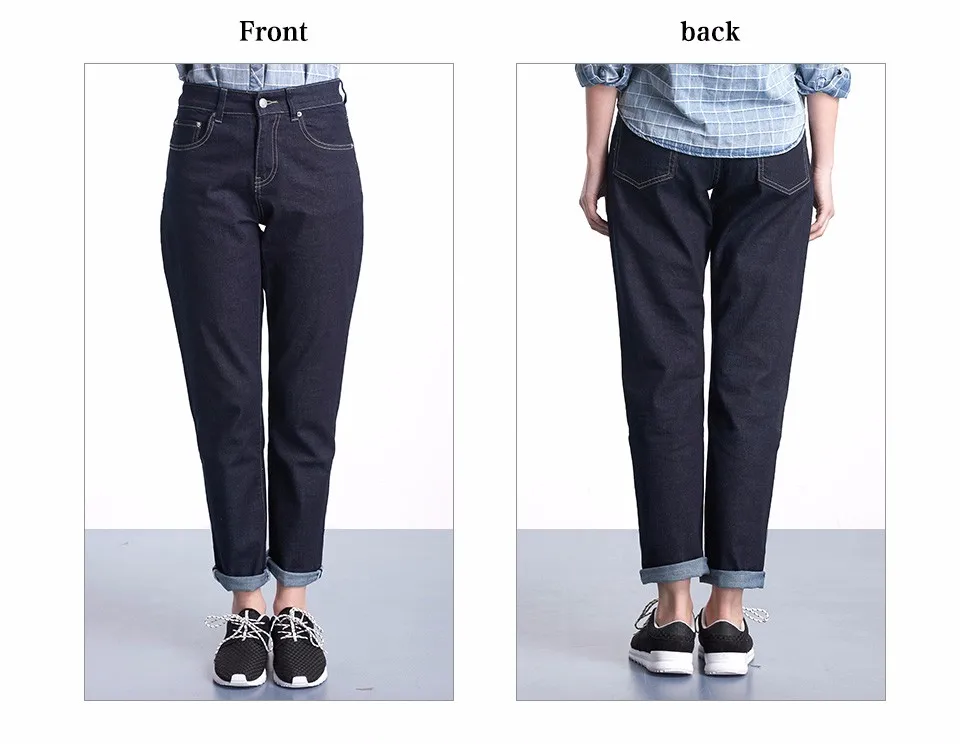 LEIJIJEANS размера плюс S-6XL, синие потертые джинсы бойфренда, средняя талия, полная длина, свободные женские Джинсы бойфренда 5242