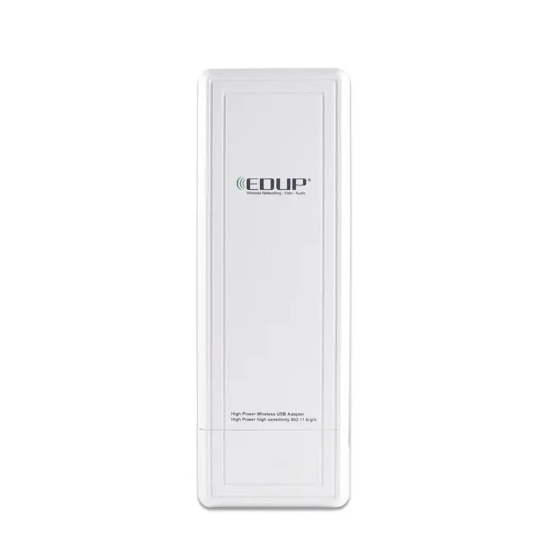 White EDUP 2,4 ГГц высокомощный Wifi приемник 802.11n с высоким коэффициентом усиления 16dbi 150 Мбит/с RT3070L Wifi ключ USB Сетевая карта - Цвет: White