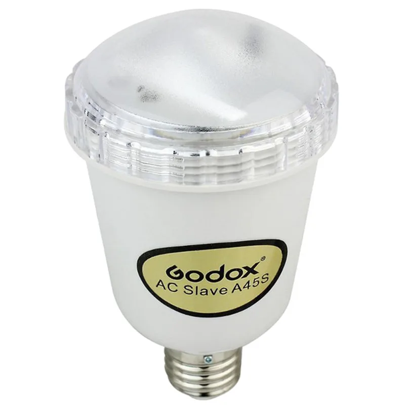 Новейший Godox A45s фотостудия стробоскоп светильник AC Slave вспышка лампа E27|flash bulb|slave