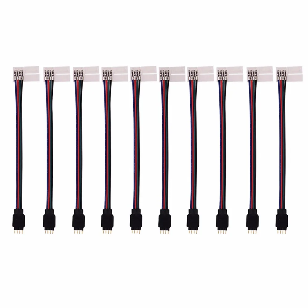 [Seven Neon] Бесплатная доставка 15 см 4pin 8 мм FPBC плата 3528 2835 RGB Светодиодная лента