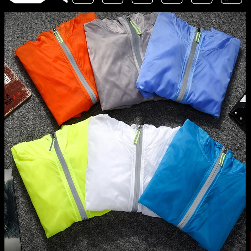 Мужская куртка с капюшоном тонкая дышащая пляжная большого размера плюс защитой