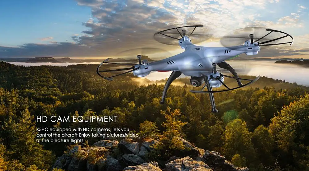 SYMA X5HC 4CH 2,4G 6-осевой RC оси для дрона с Вертолет камеры VS Syma X5C X5SC X5SW X400/X600