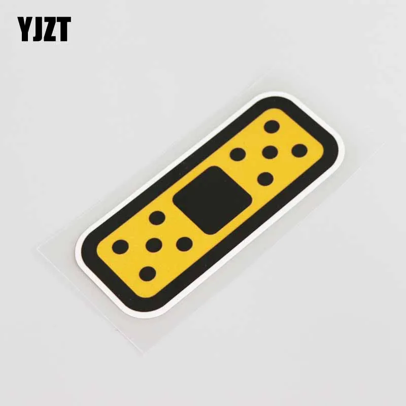 YJZT 10 см * 3 8 персональный мультфильм ПВХ лента помощи мотоциклам наклейка для