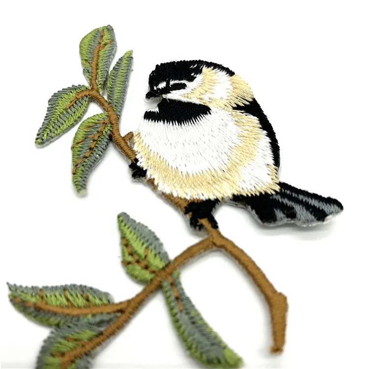 1 пара железных нашивки &quotПтицы&quot для одежды маленькая вышивка глажка