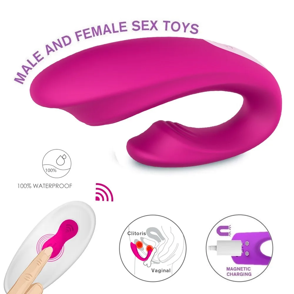 Двойные двигатели беспроводной вибратор для женщин G spot взрослых Секс игрушки