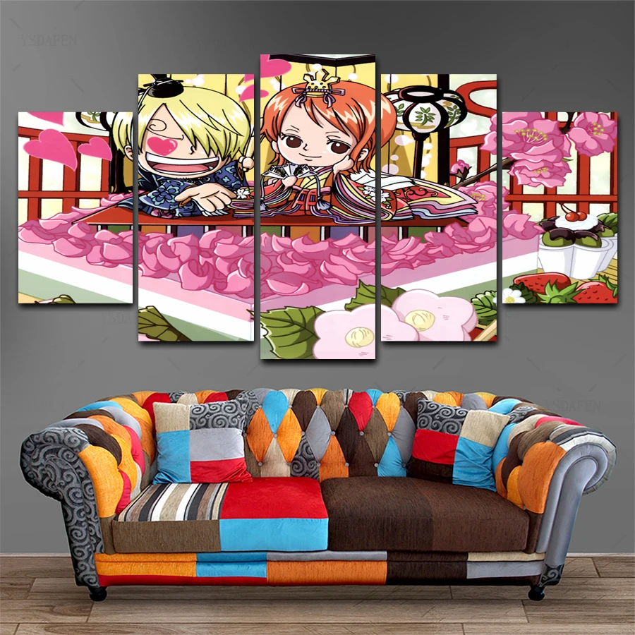 Прямая поставка холст HD 5 панелей художественное искусство OP 2803181h цельный плакат