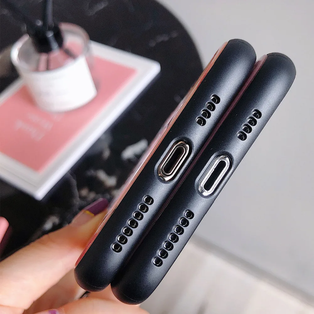 GYPHCA Алмазный розовый персиковый чехол для телефона iPhone 6 6s 7 8 Plus X XR XS Max Роскошный