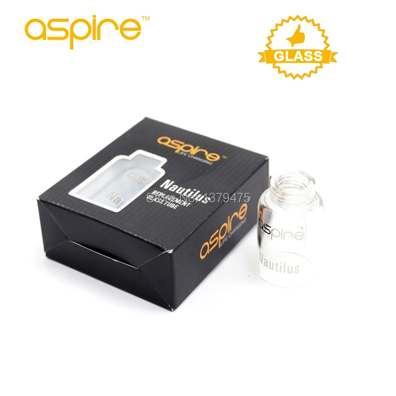 Вейп Aspire Nautilus Pyrex для Tank Clearomizer сменная стеклянная трубка с двойной катушкой|aspire