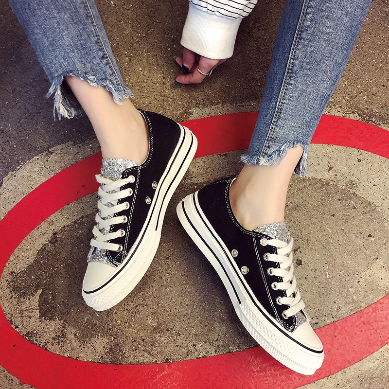 Женские кроссовки на вулканизированной подошве модные повседневные дышащие