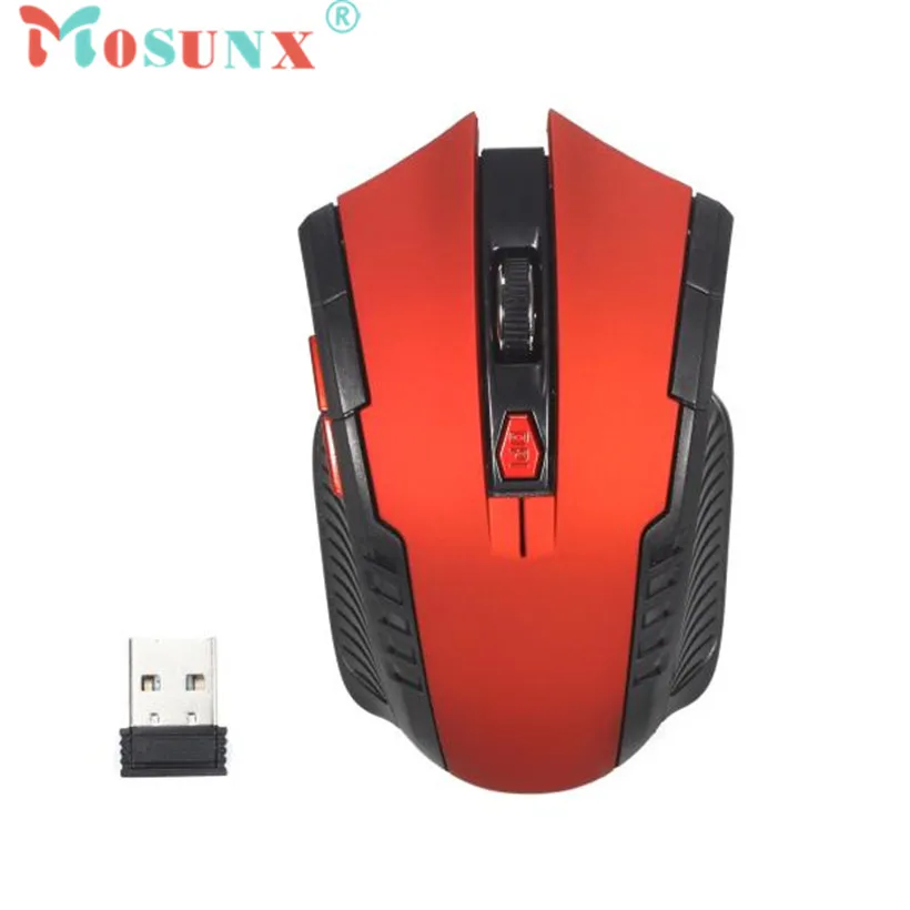 Продвинутая мышь Mosunx для игровой мыши Беспроводная 2,4 ГГц мини Портативная оптическая игровая мышь для ПК ноутбука 1 шт