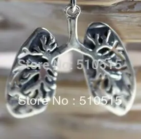 Regalrock анатомическое ожерелье из человеческих легких медицинская анатомия кулон