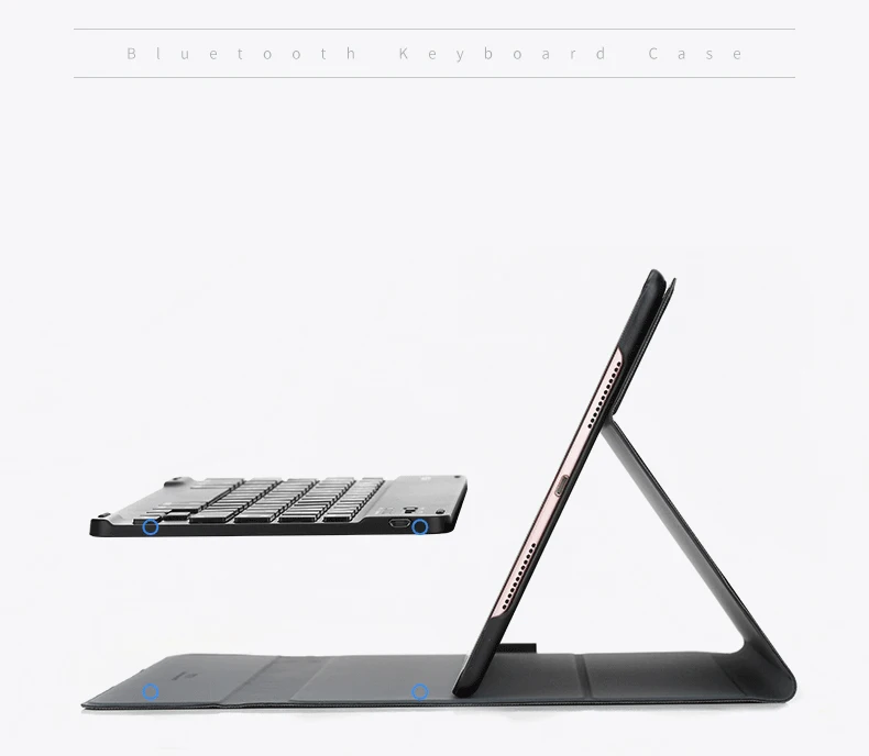Для Apple iPad 2/3/4 рок 9,7 дюймов Bluetooth клавиатура чехол