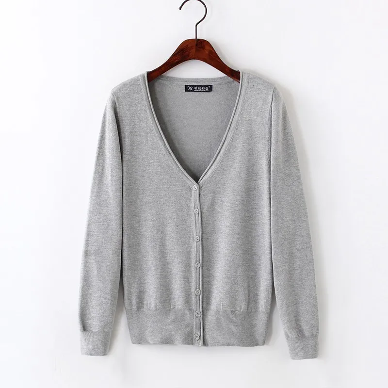 2018 autumn winter cashmere women casual girl sweater knitted sexy spring cardigan female red white wool (E10) |