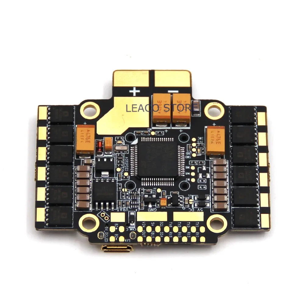 Asgard32 F7 обновленный контроллер filght с 4x35A BLHELI32 ESC поддерживает функцию телеметрии ESC для гоночного квадрокоптера FPV