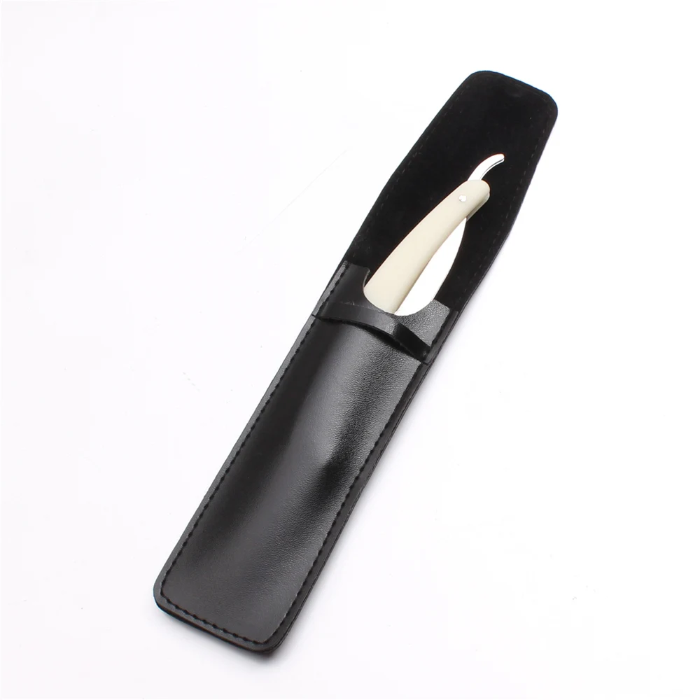 6105 Bai Add Bag 15x1,5 см, 1 набор, мужские резиновые и пластиковые прямые парикмахерские стальные бритвы, складной нож для бритья, инструменты для удаления волос+ 1 лезвие 6105 - Цвет: 6105 Bai Add Bag