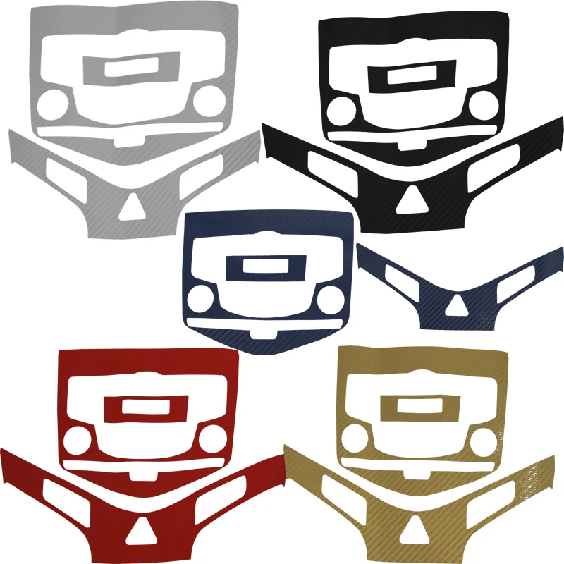 Наклейка из углеродного волокна для панели центральной консоли наклейка с