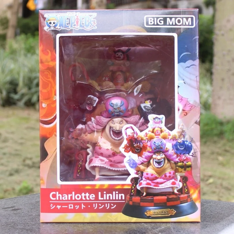 Одна штука аниме GK четыре императора большая мама Charlotte Linlin рисунок 24 см|Игровые