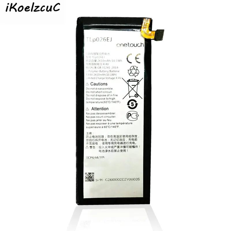 IKoelzcuC 1 шт. аккумулятор для телефона + подарок Alcatel idol 4 OT6055 6055 6055H 6055Y 6055U 6055K 6055B TLp026E2