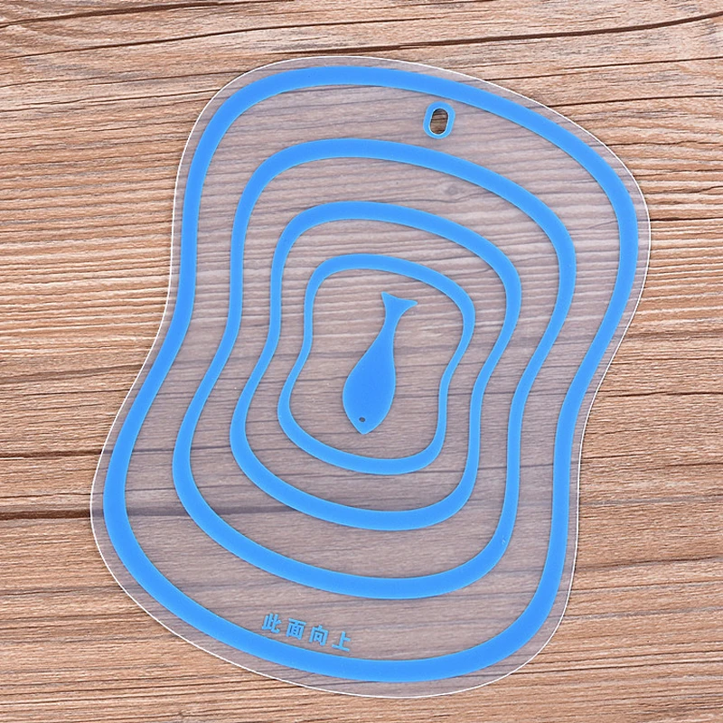 4 шт./лот Размеры 30*23 см Гибкие Кухня Пластик плаху Резка доска Нескользящие