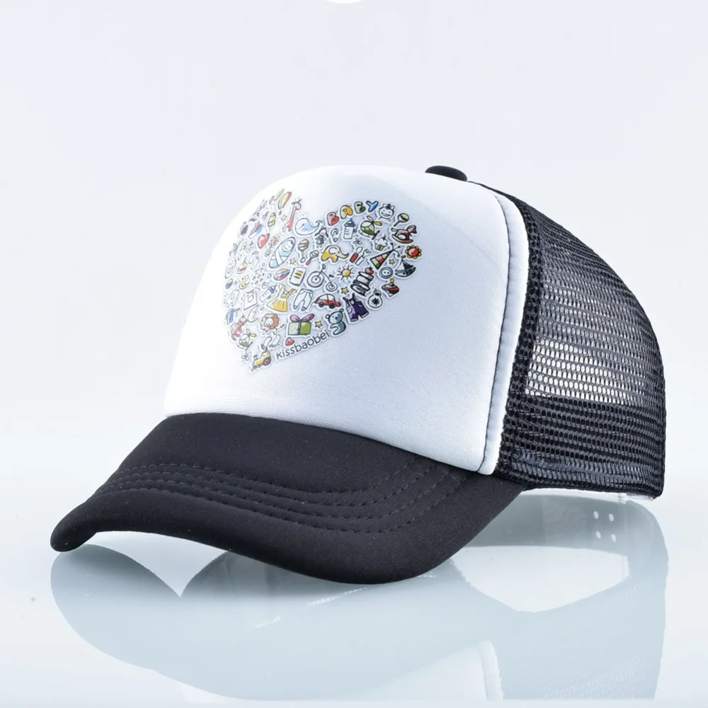 TQMSMY Мультипликация форма сердца летняя кепка детская бейсбольная Детская с