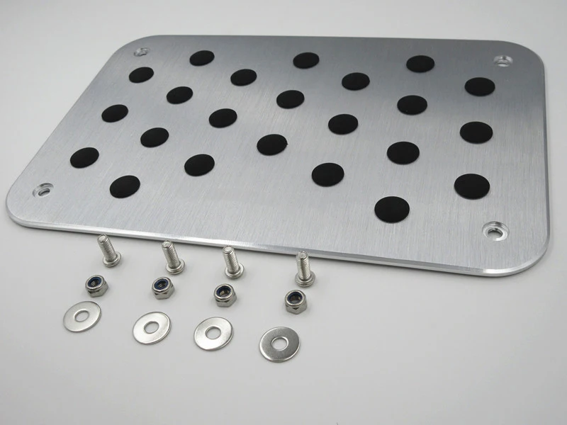 Коврики для багажника автомобиля алюминиевые резиновые напольные коврики Audi A3 S8