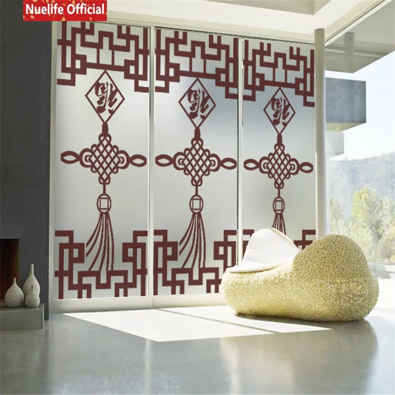 Индивидуальный размер китайский стиль Узелок Электростатическая матовая