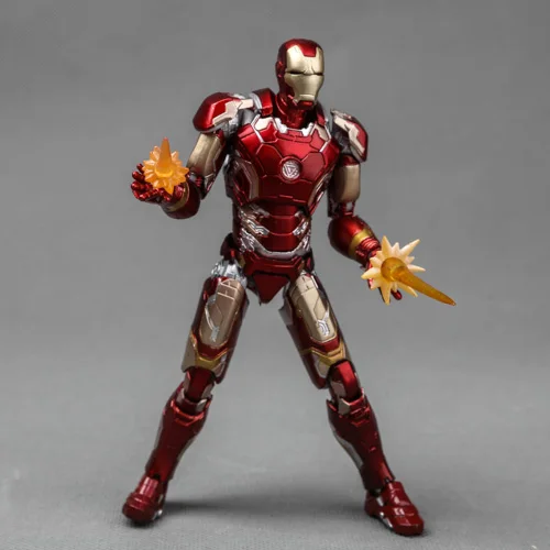 Marvel Железный человек Ironman NMK42 MK43 с диванной antman Черная пантера подвижные ПВХ Фигурки игрушки коллекция игрушек
