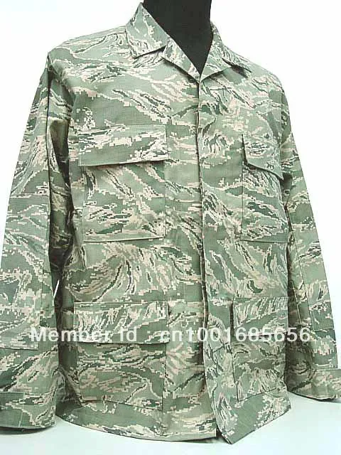ABU Camo ВВС США ABU Camo Airman битва БДУ униформа набор - Цвет: ABU Camo