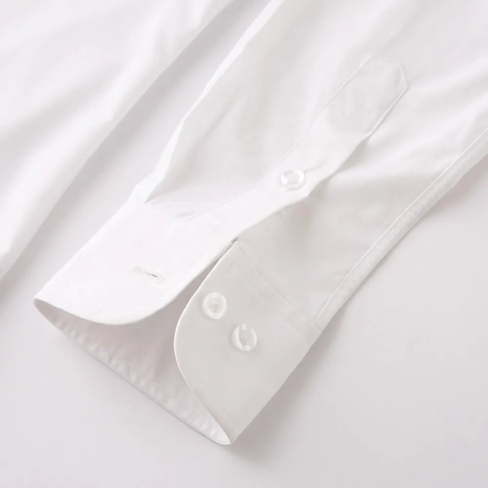 Wrinkle Resistant Comfortable White Men Dress Shirts Custom Made Shirts Slim Men Dress Shirt Blanche Chemise Sur Mesure Homme