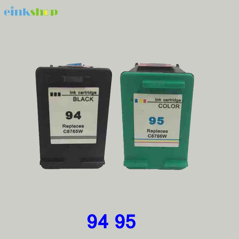 Einkshop совместимый картридж с чернилами Замена для HP 94 95 шт 1610 1510 2350 2355 Deskjet 5740 6540 6840