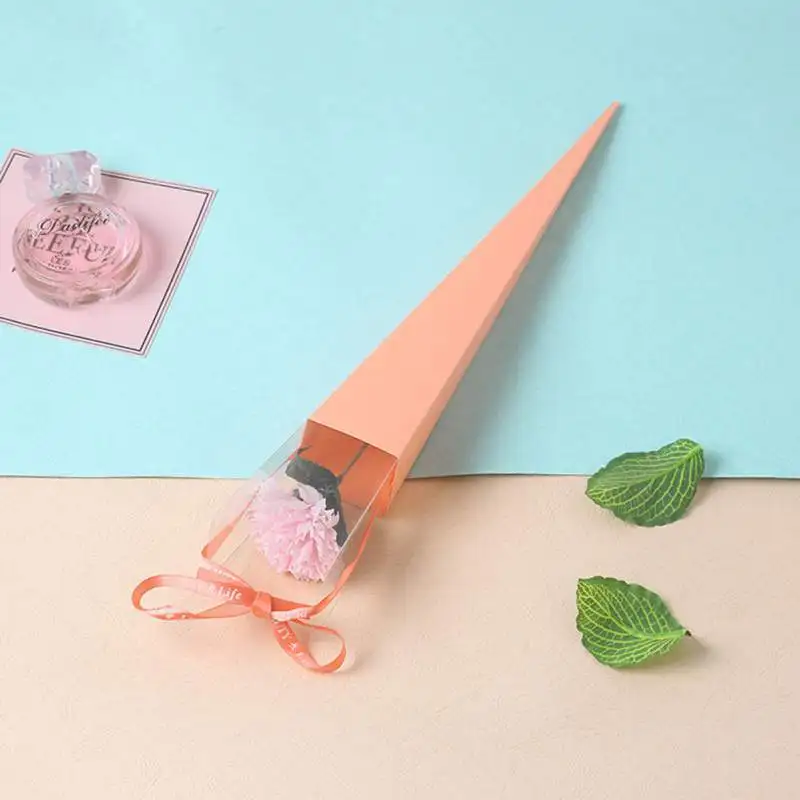 Мыло с гвоздикой 1 шт. искусственные цветочные лепестки Подарочная коробка