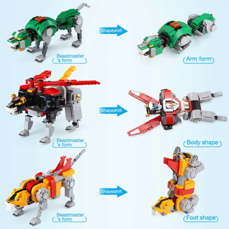 Бренд 16057 Voltron Defender Of The Universe модель строительные блоки наборы как Chritmas подарки