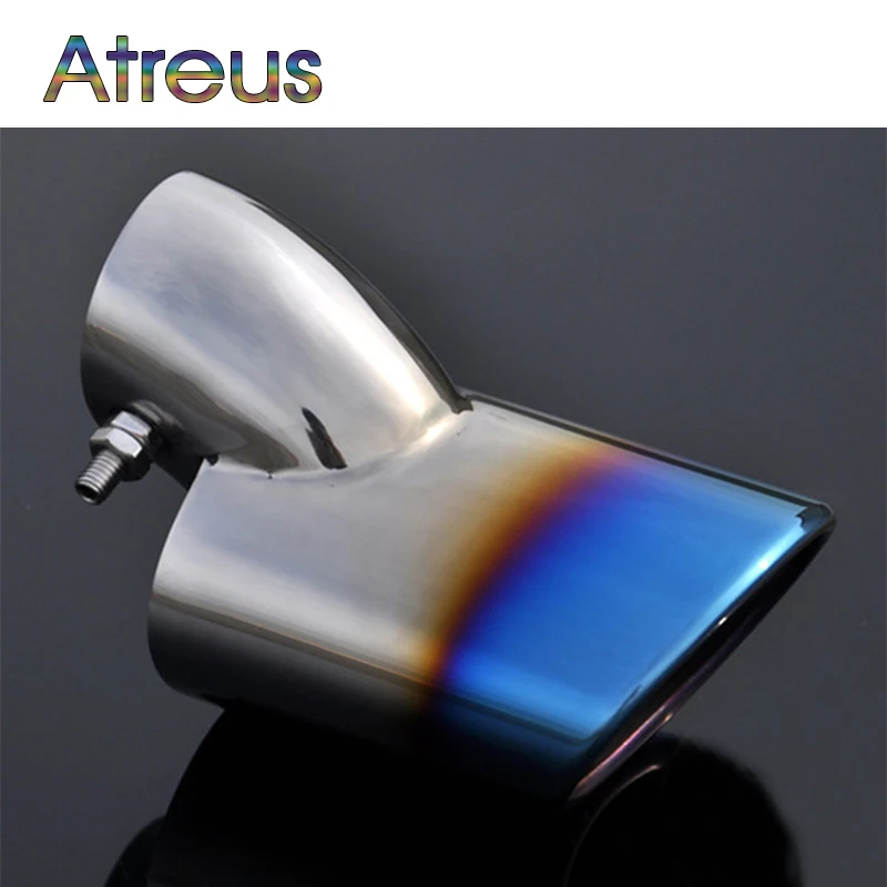 Atreus 1 шт. автомобильный глушитель выхлопной трубы из нержавеющей стали крышка