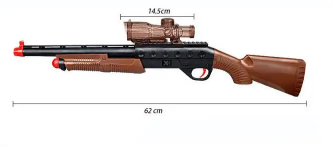Игрушечный пистолет шрам пейнтбол мягкая пуля штурмовая винтовка снайперское