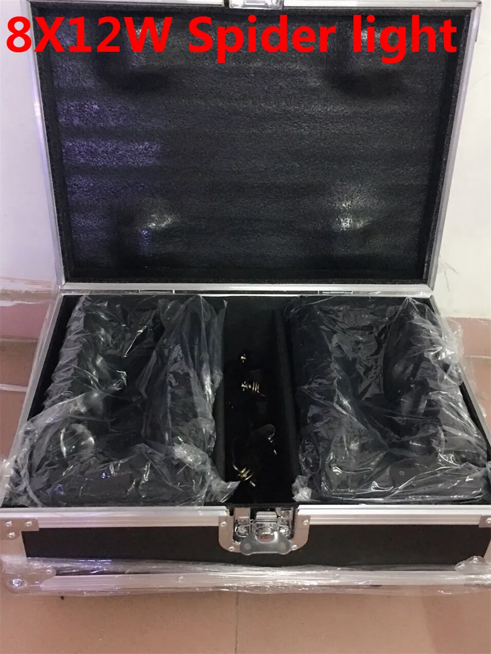 2 шт./лот чехол с движущейся головкой светодиодный светильник-паук 8x12 Вт 4 в 1