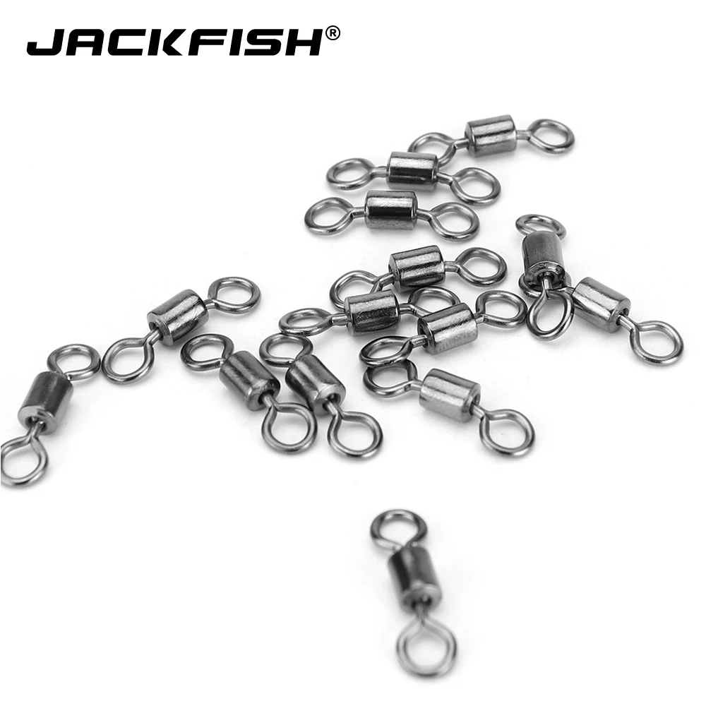 Рыболовный коннектор JACKFISH 8-слойное кольцо вращающееся вертлюжное твердое 50