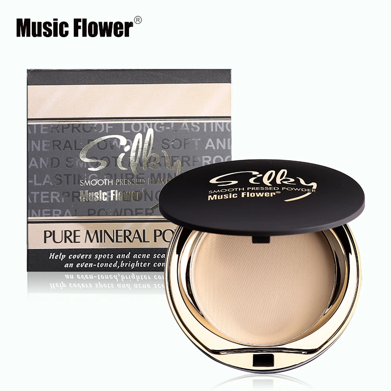 Музыкальная Цветочная брендовая пудра с минеральным прессованным эффектом