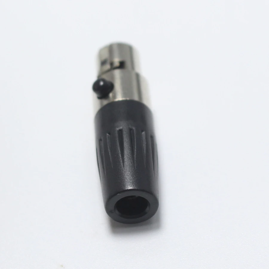 1 пара мини XLR 3 Pin штекер + гнездо маленький P Аудио разъем микрофон адаптер для